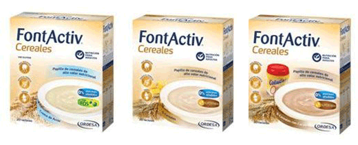 FontActiv Cereales Crema de Arroz 600g Papilla para Adultos y