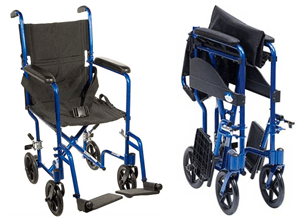 fuga Pero Exactitud Una silla ruedas manual muy ligera y fácil de transportar - Geriatricarea