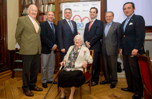 geriatricarea celebración del 90 aniversario de Bial