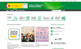 Geriatricarea nueva web IMSERSO