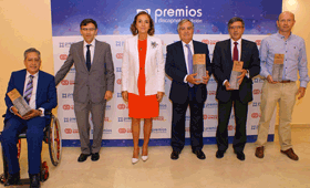 Geriatricarea Premios Discapnet AENOR, Aspaym Vodafone