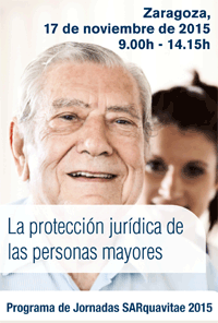 Geriatricarea protección jurídica personas mayores SARquavitae Fundación Aequitas 