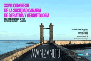 Geriatricarea Congreso de Sociedad Canaria de Geriatría y Gerontología