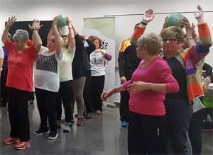 geriatricarea proyecto ACTIVA ejercicio fisico envejecimiento activo