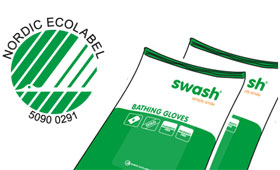 geriatricarea Swash certificado ecológico Nordic Swan Ecolabel