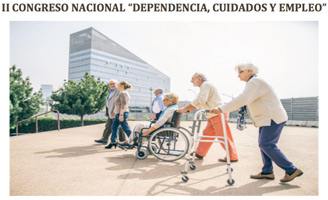 geriatricarea Universidad Rey Juan Carlos congreso Dependencia Cuidados y Empleo