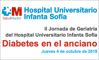 geriatricarea Jornada Geriatría Hospital Infanta Sofía Diabetes en el anciano