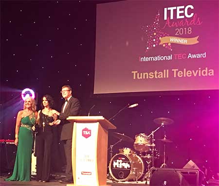 geriatriicarea Tunstall Televida Premio ITEC