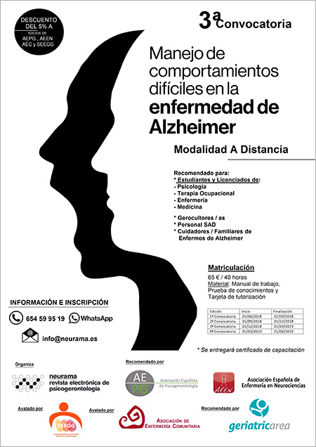 geriatricarea curso Alzheimer