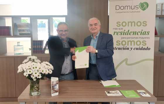 Geriatricarea- Domusvi y Afapo, convenio para mejorar la atención y los servicios ofrecidos a las personas con Alzheimer y otras demencias neurodegenerativas y sus familias en la provincia de Pontevedra