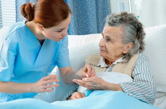 El día a día de una enfermera en un centro geriátrico