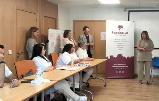 Geriatricarea- proyecto Cuidopía en la Fundación Doña María.  Un proyecto impulsado por Johnson&Johnson España que ofrece becas de formación en atención sociosanitaria para colectivos en situación de vulnerabilidad.