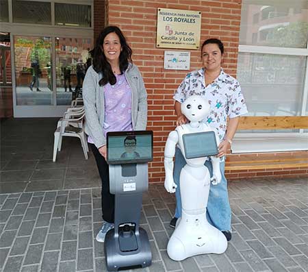 geriatricarea robots sociales